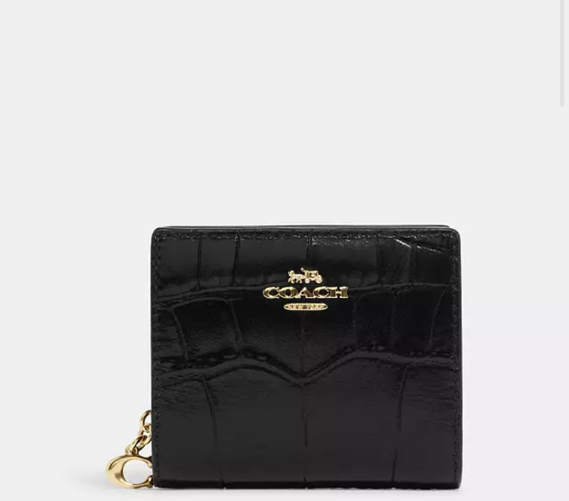 COACH Snap Wallet With Butterfly Print küçük cüzdan RENKLER➡️