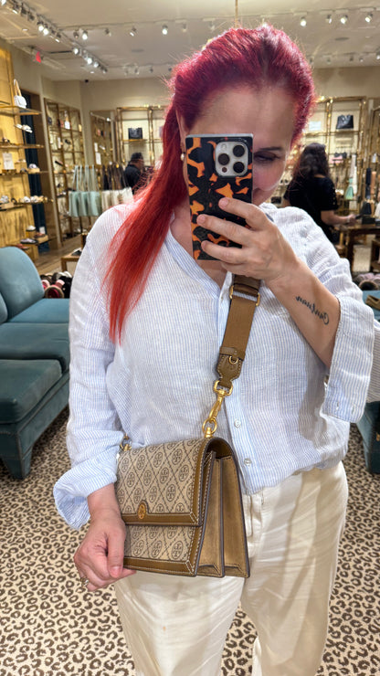Tory Burch Logo shoulder & Crossbody