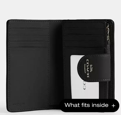 Medium Corner Zip Wallet In Signature Canvas Orta boy cüzdan RENKLER➡️