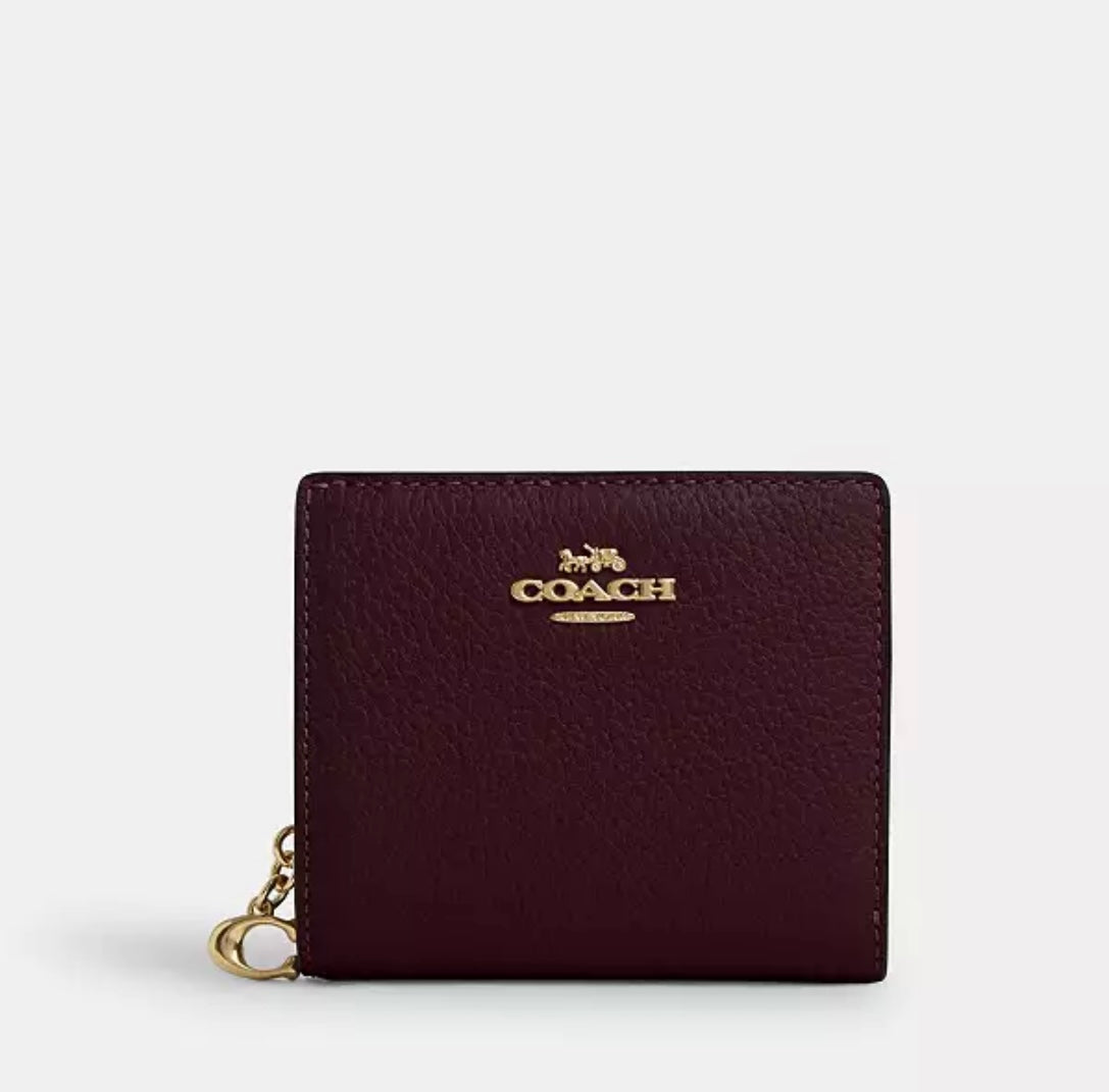 COACH Snap Wallet With Butterfly Print küçük cüzdan RENKLER➡️