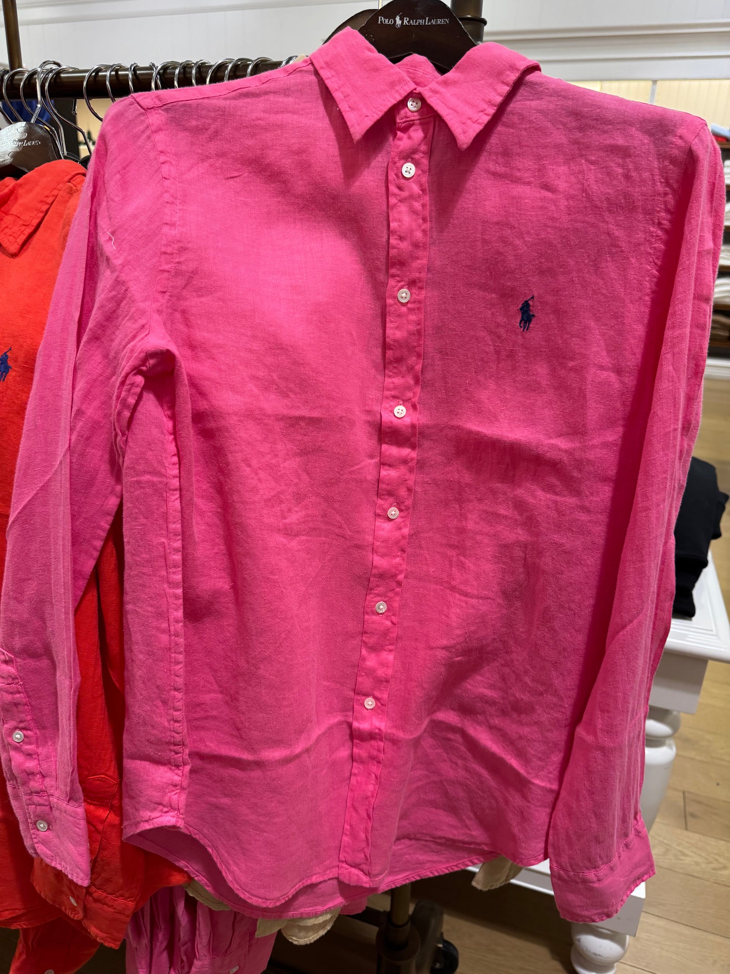 Ralph lauren bayan keten gömlek