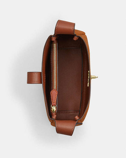 Hadley Mini Crossbody Bag In Signature Suede