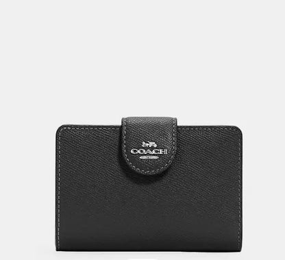 Medium Corner Zip Wallet In Signature Canvas Orta boy cüzdan RENKLER➡️