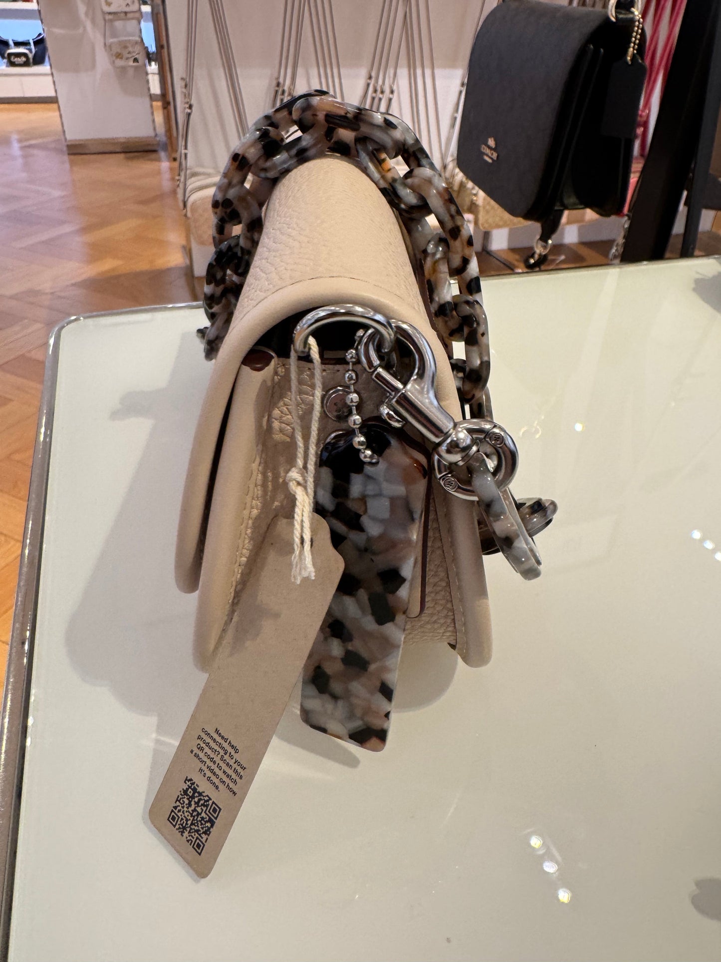 Coach Wavy Dinky Bag In Coachtopia Leather With Colorful Binding RENKLER➡️