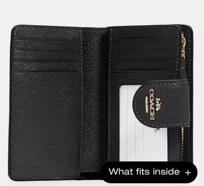Medium Corner Zip Wallet In Signature Canvas Orta boy cüzdan RENKLER➡️
