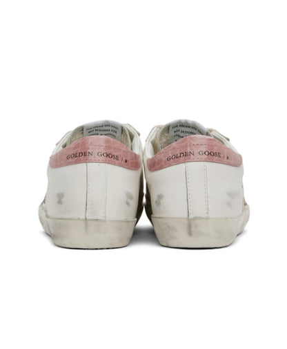 GOLDEN GOOSE
White & Pink Super-Star Classic Sneakers