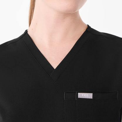 FIGS Everly Slim V-Neck Scrub Top