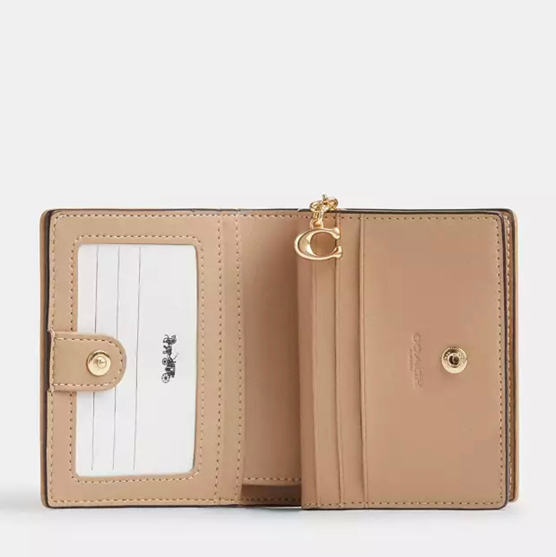 COACH Snap Wallet With Butterfly Print küçük cüzdan RENKLER➡️