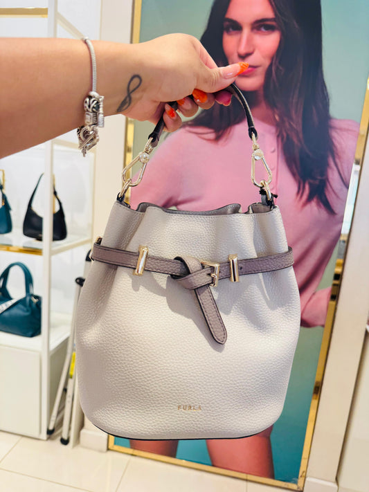 FURLA Aura mini bucket colorblock