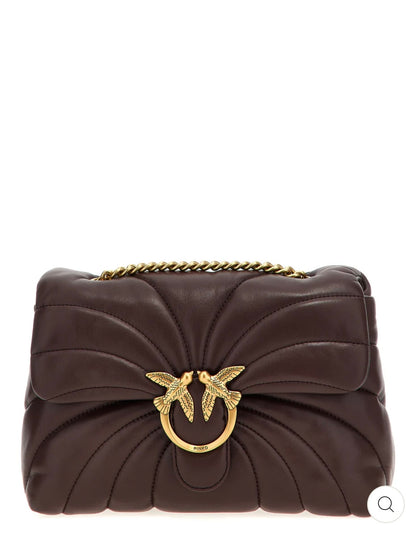Love Puff Classic Crossbody Bags Brown