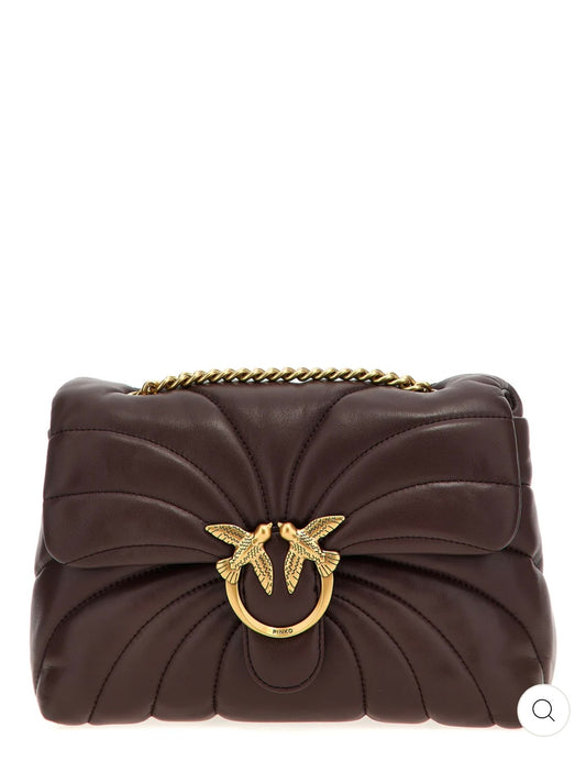 Love Puff Classic Crossbody Bags Brown