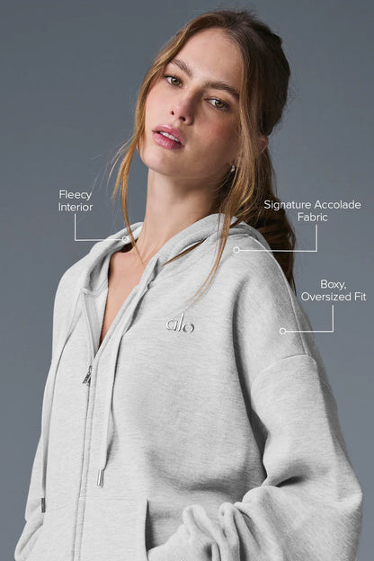 ALO YOGA Accolade Full Zip Hoodie RENKLER➡️
