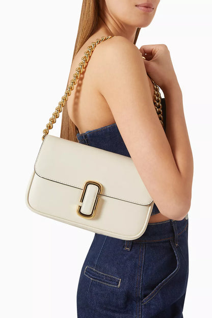 The J Marc Shoulder Bag in Leather