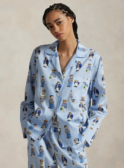 Ayıcıklı koton pijama