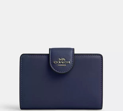 Medium Corner Zip Wallet In Signature Canvas Orta boy cüzdan RENKLER➡️