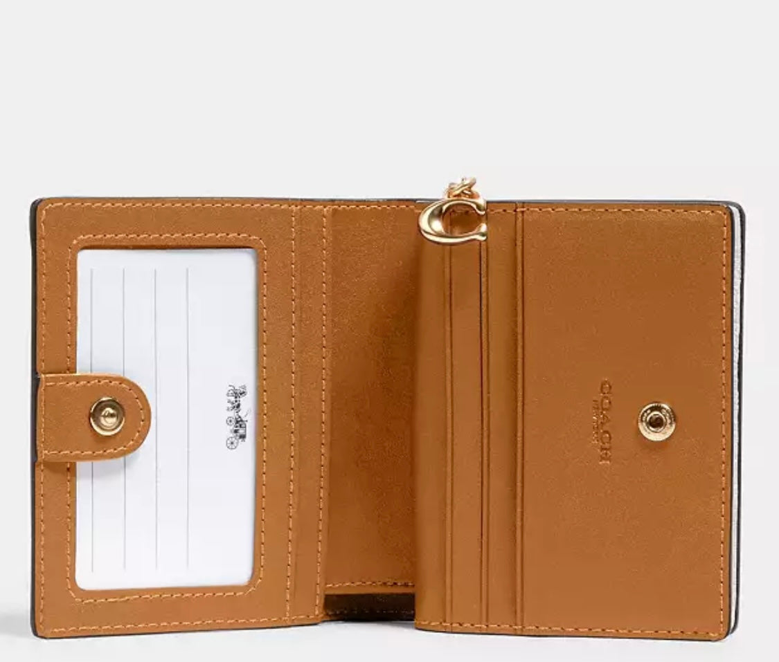 COACH Snap Wallet With Butterfly Print küçük cüzdan RENKLER➡️