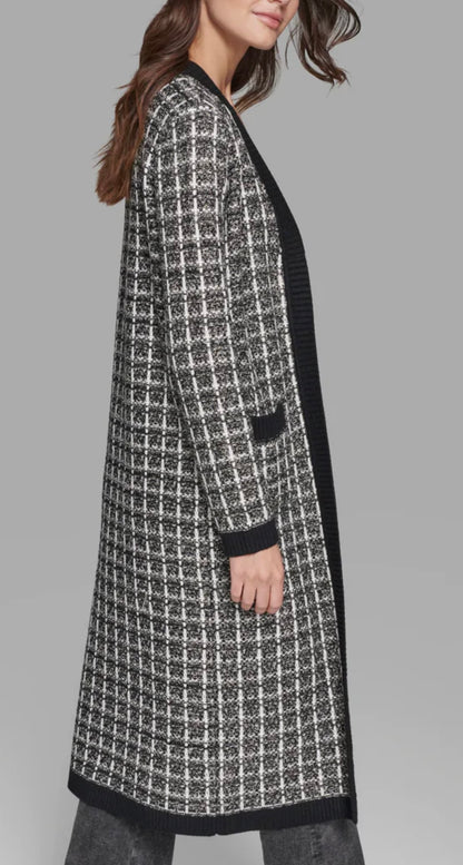 KARL TWEED DUSTER CARDIGAN