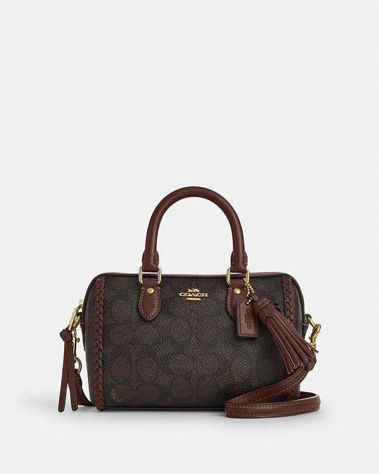 Mini Rowan Crossbody Bag In Signature Canvas