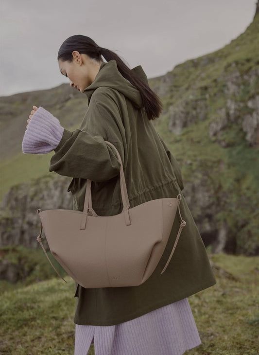 Polène Cyme EDITION TEXTURED TAUPE