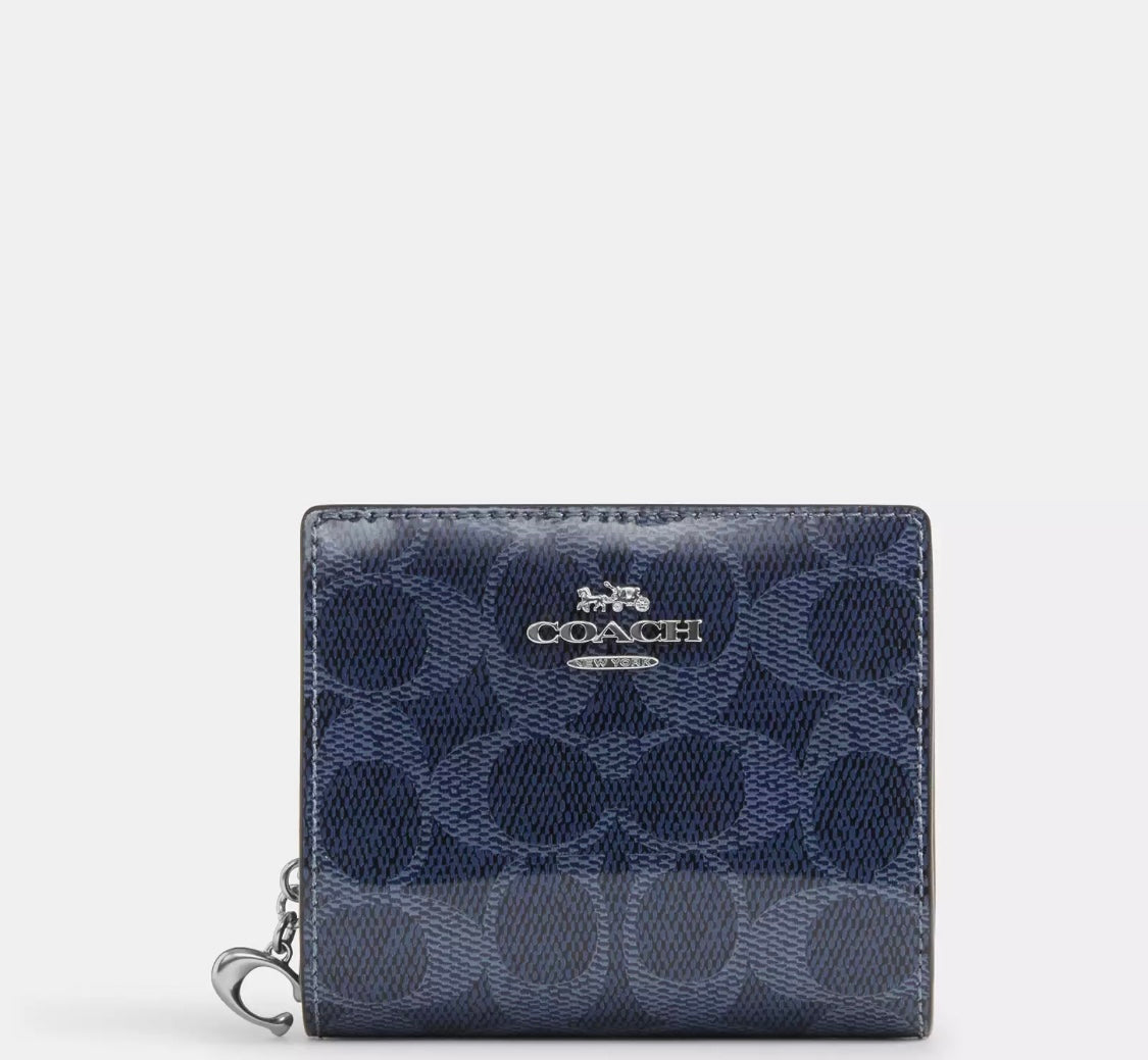COACH Snap Wallet With Butterfly Print küçük cüzdan RENKLER➡️
