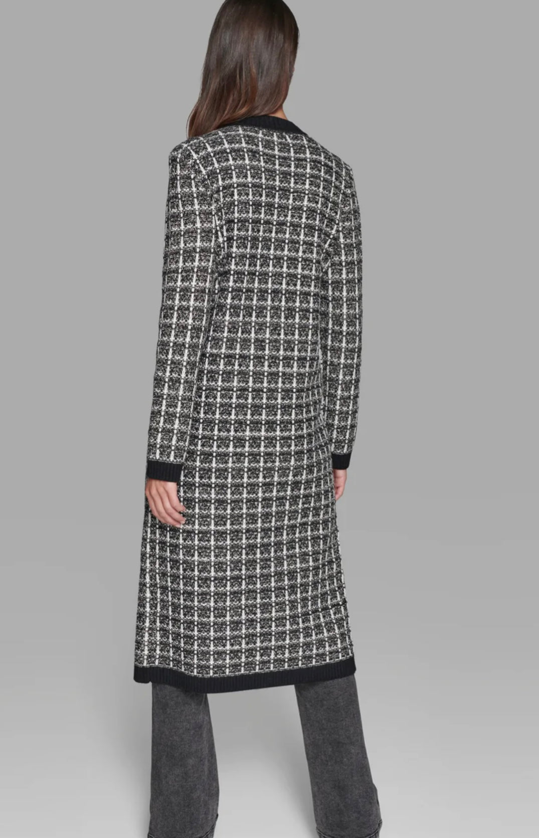 KARL TWEED DUSTER CARDIGAN
