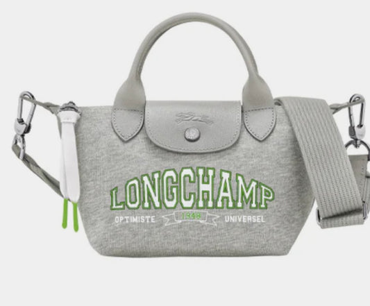 Longchamp Women's Le Pliage Collection Xs Handbag Grey