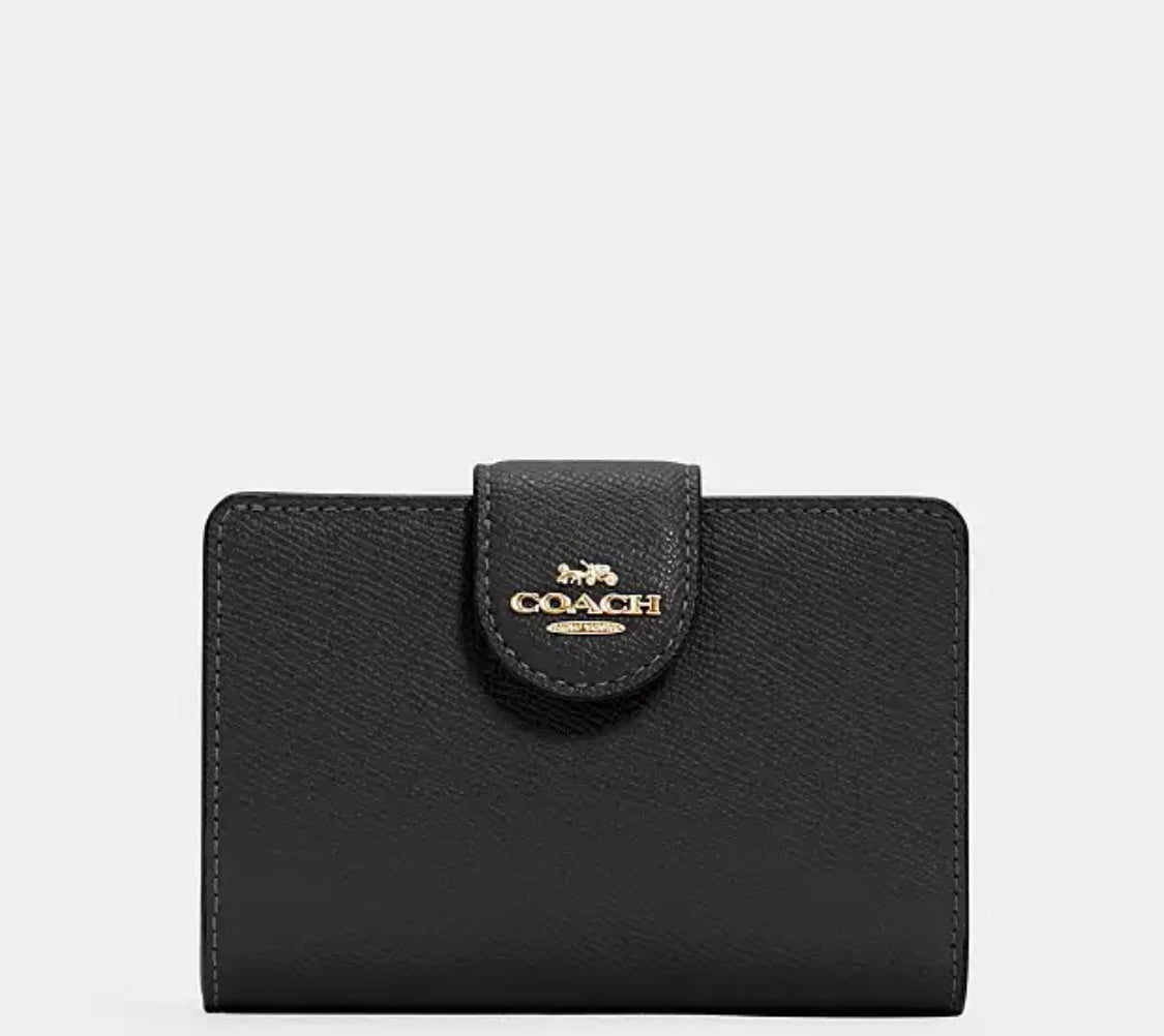 Medium Corner Zip Wallet In Signature Canvas Orta boy cüzdan RENKLER➡️