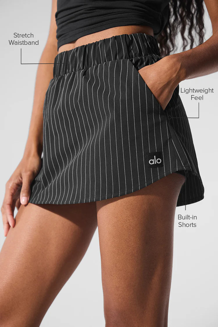 ALO YOGA Pinstripe Daylight Mini Skirt RENKLER➡️