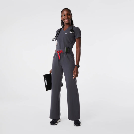 FIGS High Waisted Isabel Wide Leg Scrub Pants