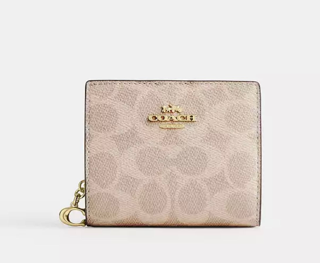 COACH Snap Wallet With Butterfly Print küçük cüzdan RENKLER➡️