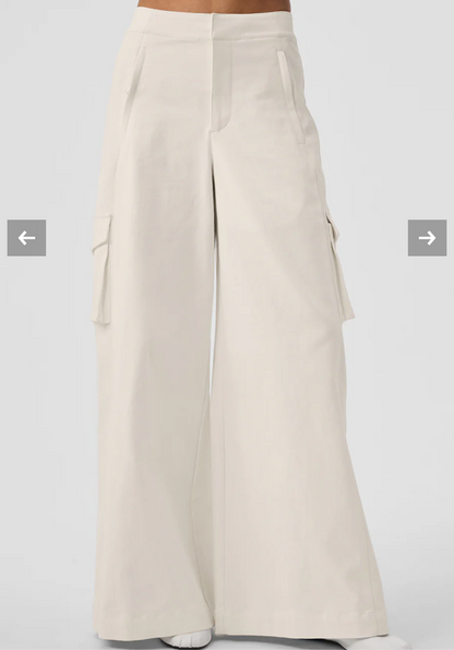 Show Off Cargo Wide Leg Trouser RENKLER➡️