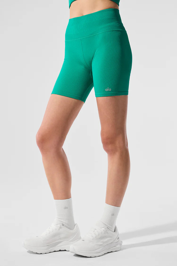 ALO YOGA 5" Seamless Ribbed Favorite Short RENKLER ➡️