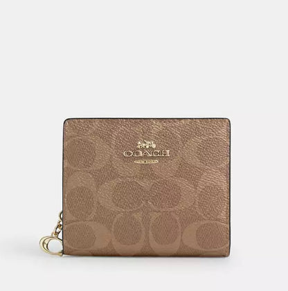 COACH Snap Wallet With Butterfly Print küçük cüzdan RENKLER➡️