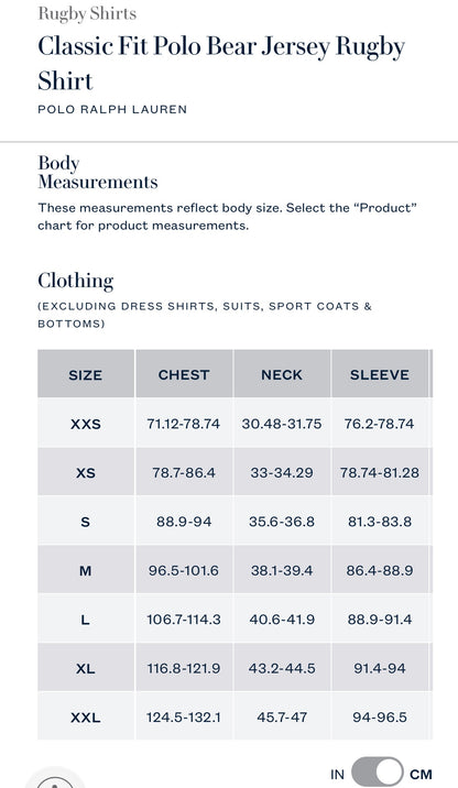 Ayıcıklı klasik fit Rugby Shirt