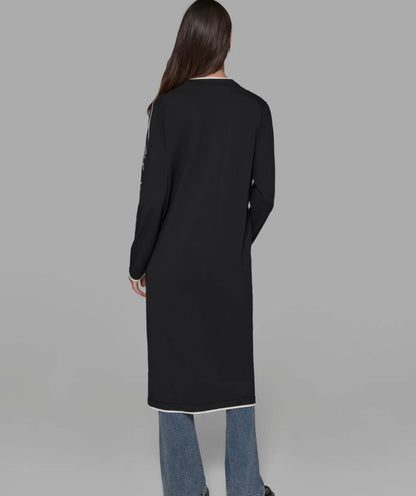 KARL SIGNATURE DUSTER CARDIGAN