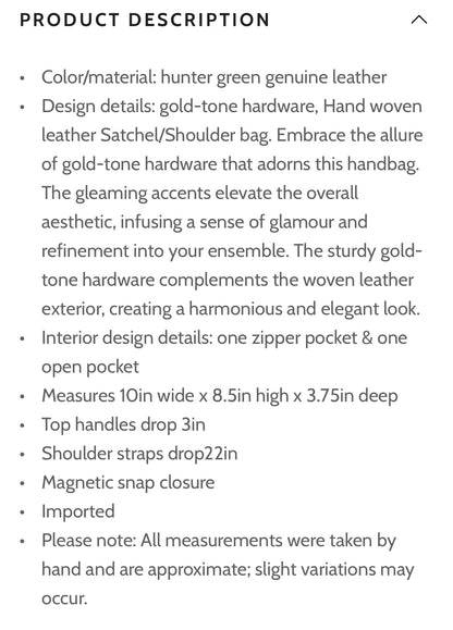 Tiffany Fred handle top crossbody