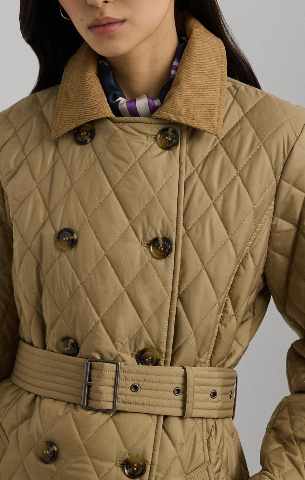 Ralph Lauren kapitone trench coat