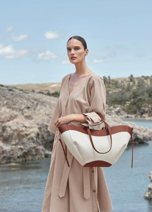Polène Cyme EDITION COGNAC CANVAS