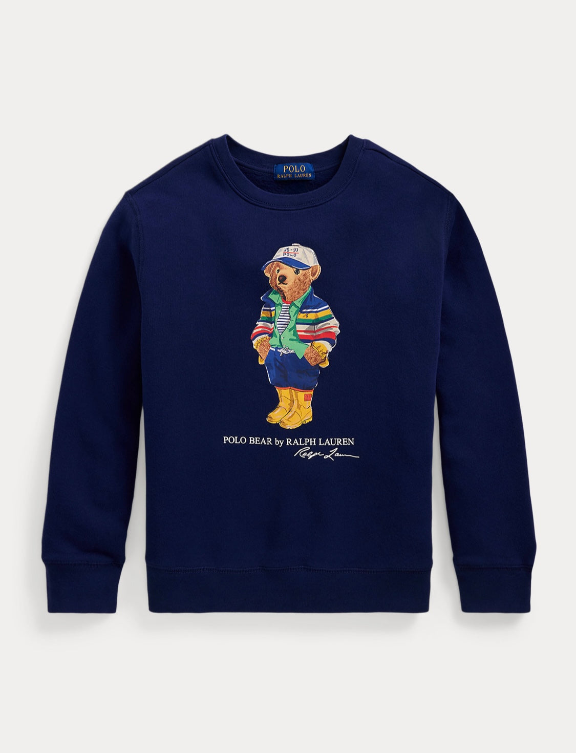 Polo ayıcıklı sweatshirt genç bölümü erkek