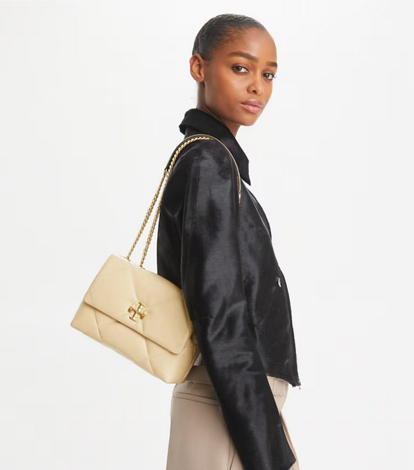 SMALL KIRA DIAMOND QUILT SHOULDER BAG