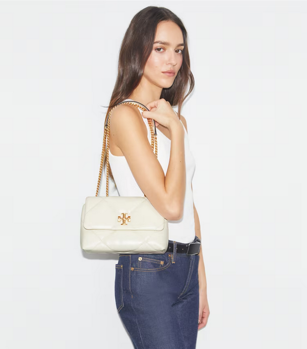 SMALL KIRA DIAMOND QUILT SHOULDER BAG