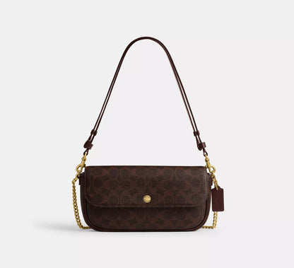 Brook Flap Chain Bag In Signature Canvas