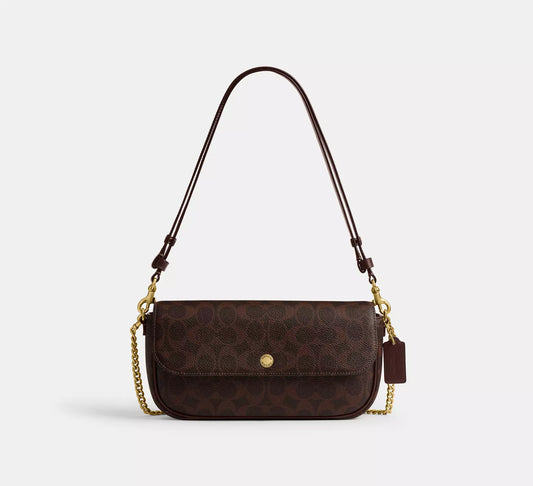 Brook Flap Chain Bag In Signature Canvas