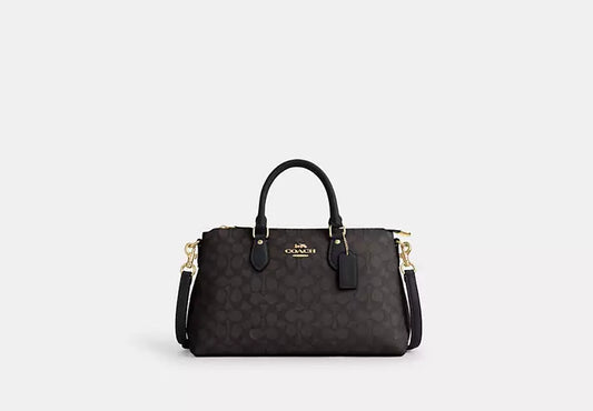 Georgia Satchel Bag In Signature Canvas