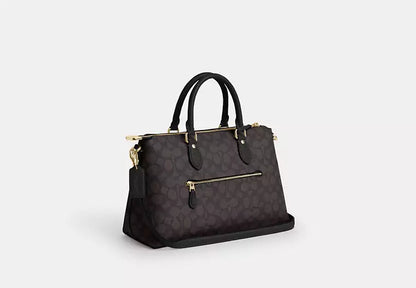 Georgia Satchel Bag In Signature Canvas