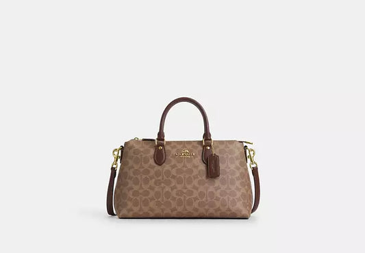 Georgia Satchel Bag In Signature Canvas