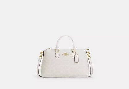 Georgia Satchel Bag In Signature Canvas