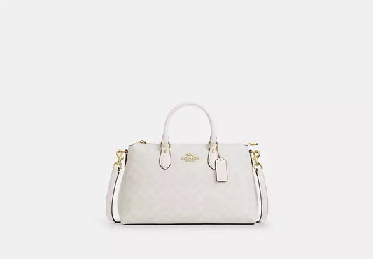 Georgia Satchel Bag In Signature Canvas