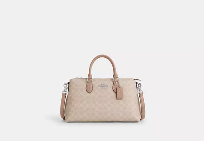 Georgia Satchel Bag In Signature Canvas