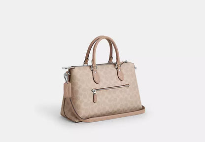 Georgia Satchel Bag In Signature Canvas